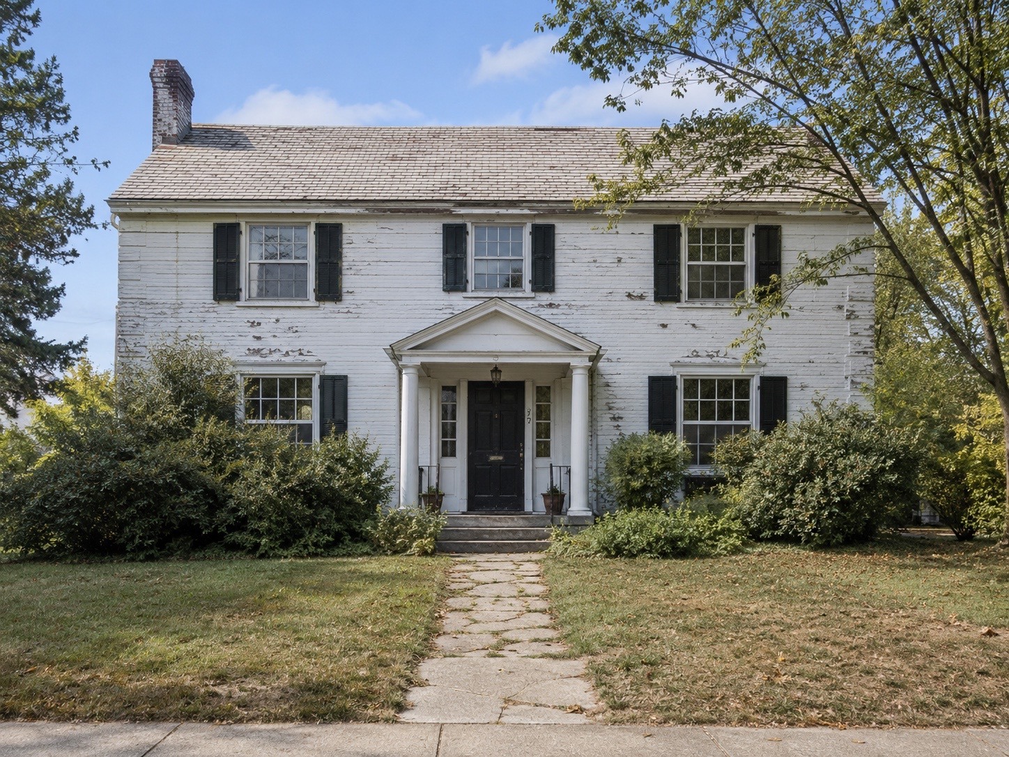 Colonial exterior existing